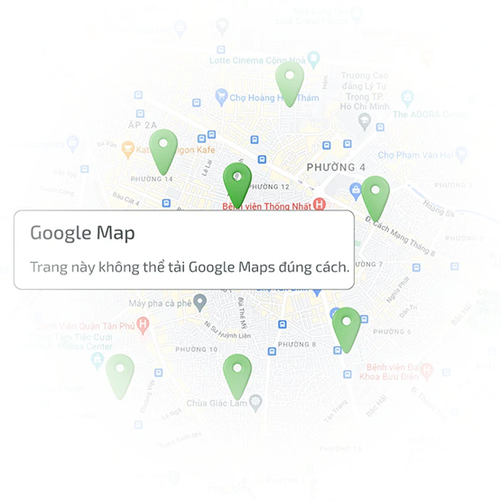 cac van de khi su dung nen tang ban do so google maps platform